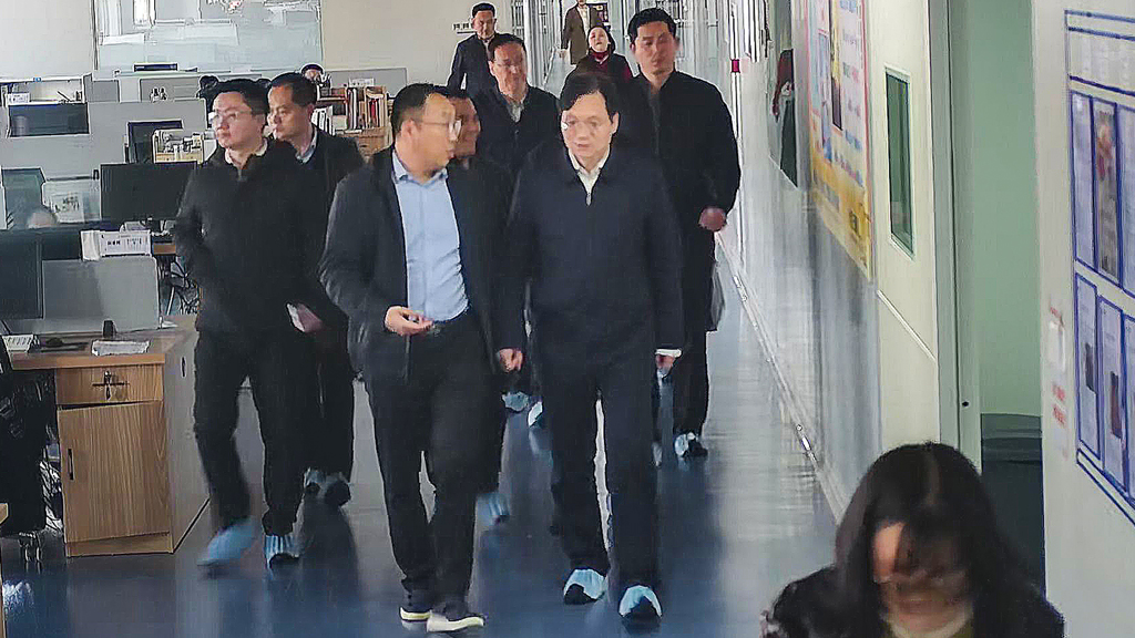 省科技厅领导一行来galaxy银河微电调研
